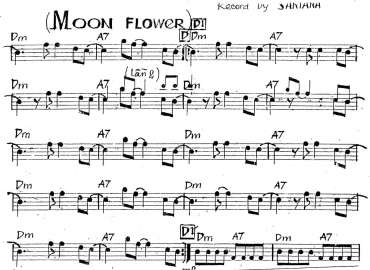 Moon Flower sheet