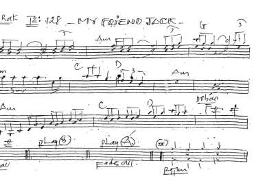 MY Friend Jack sheet