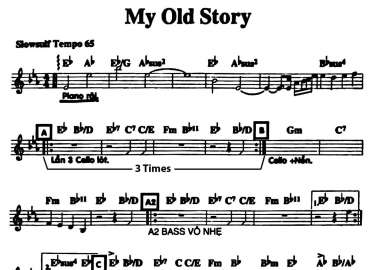 My Old Story sheet