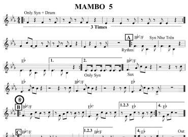 Mambo sheet