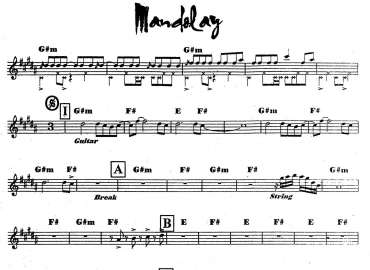 Mandolay sheet