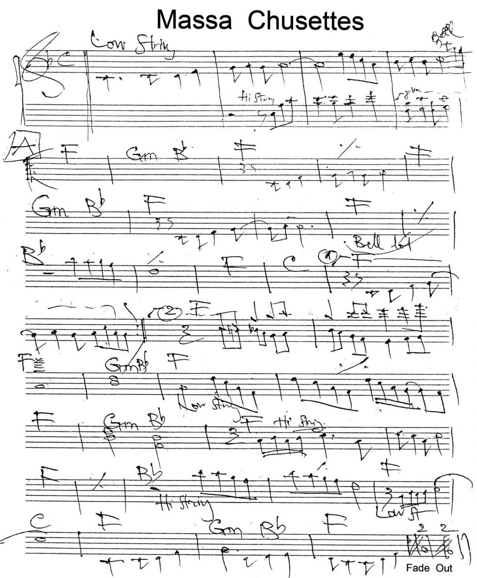 Massa Chusettes sheet