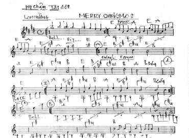 Merry Chricmas sheet