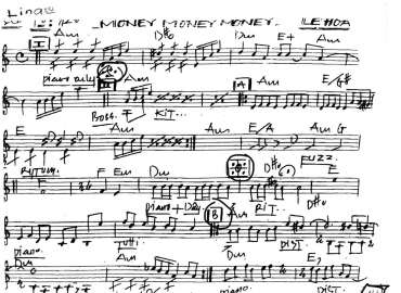 Money Money Money sheet