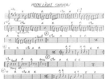 Moon Light Shadow sheet