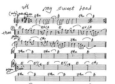 My Sweet Lord sheet