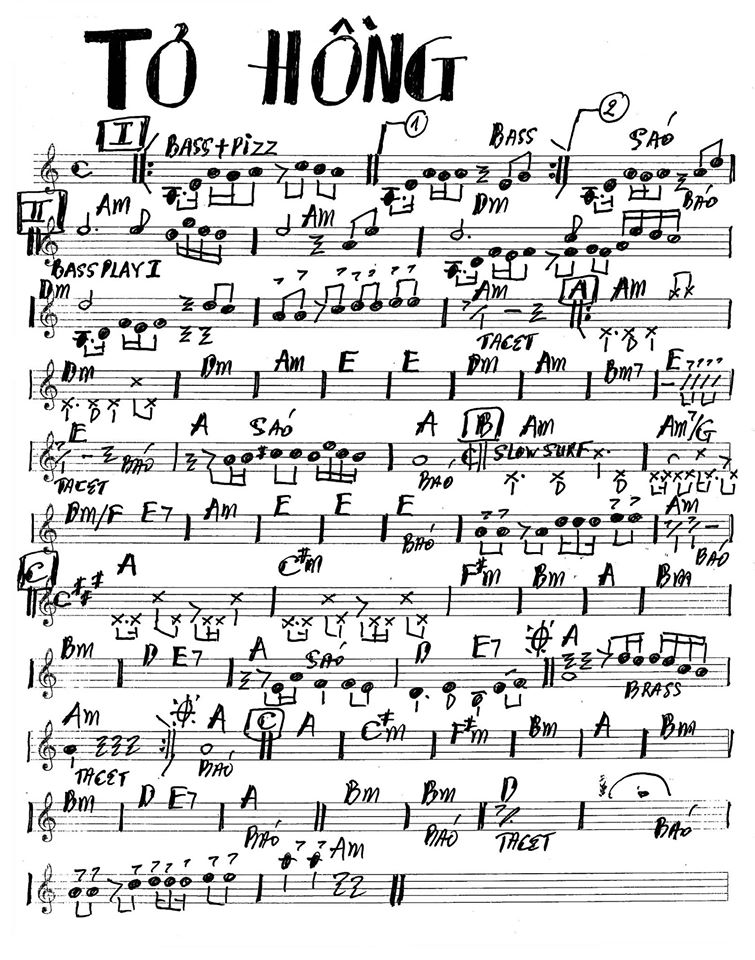 Tơ Hồng Sheet Nhạc