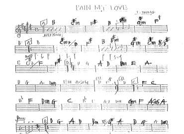 Pain my Love sheet