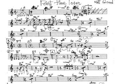 Part Time Lover sheet