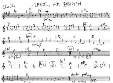 Please, Mr. Rostman sheet