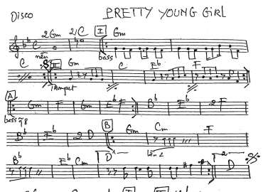 Pretty Young Girl sheet
