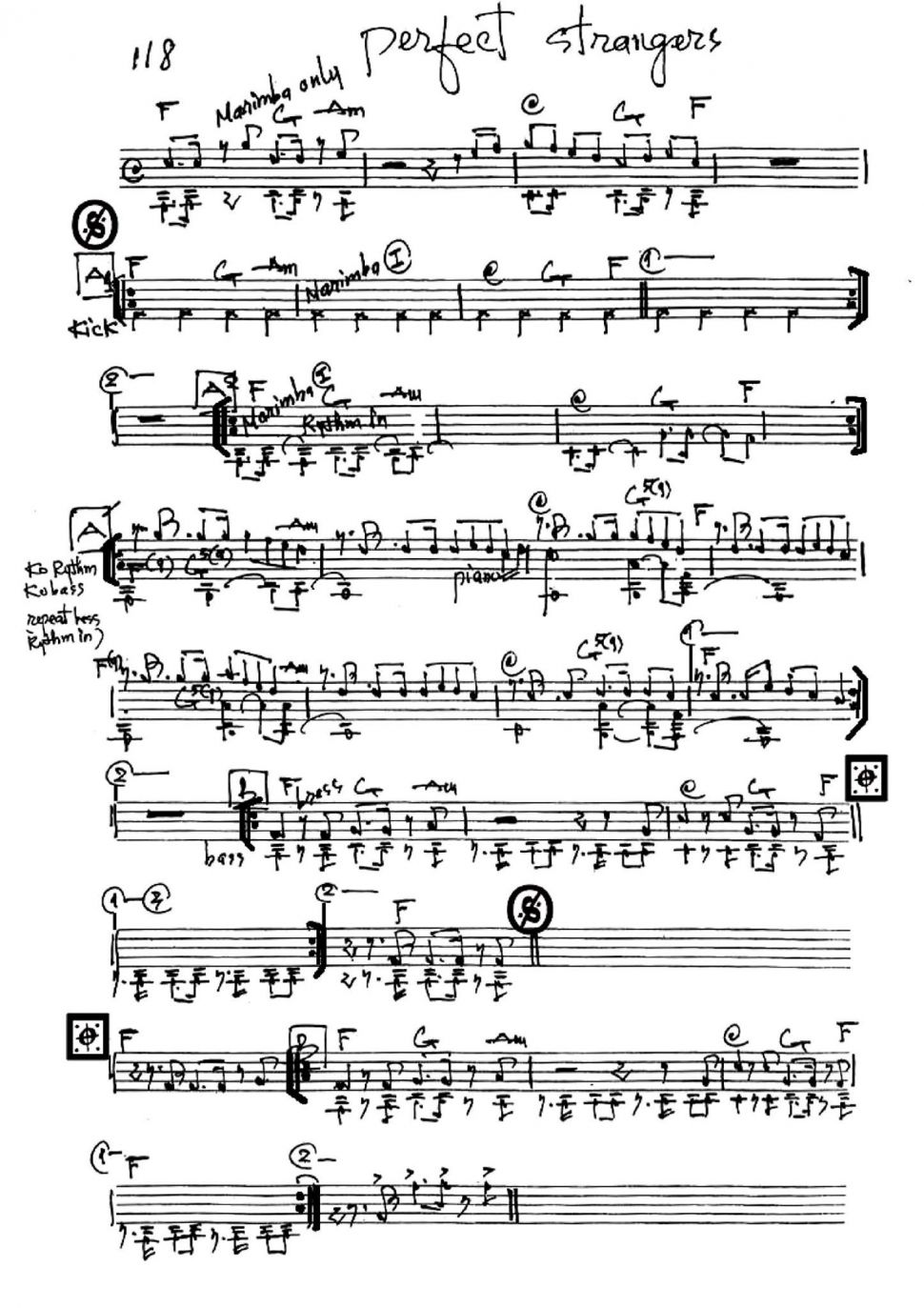 Perfect Strangers sheet