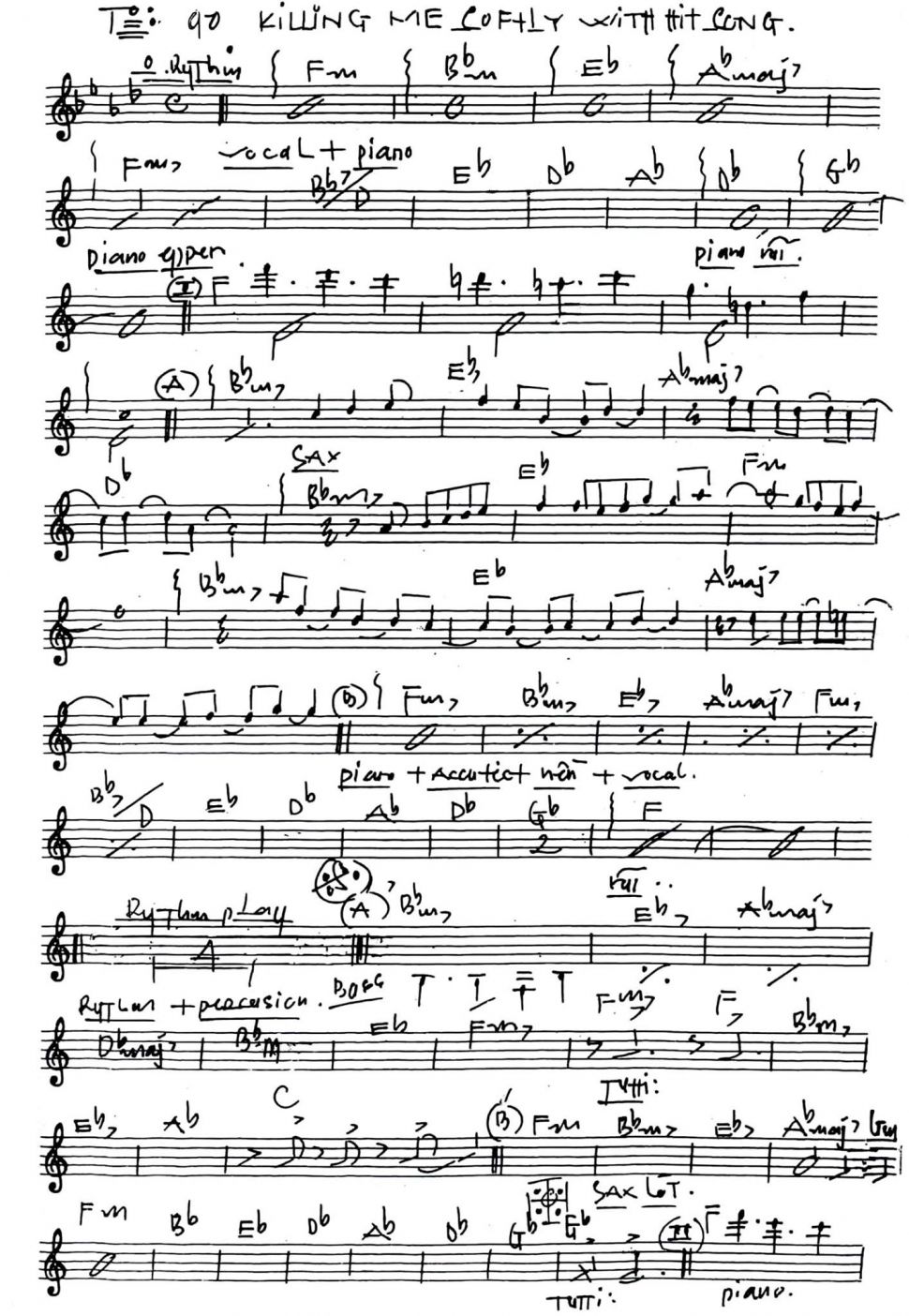 Killing me coftly with kit cong sheet