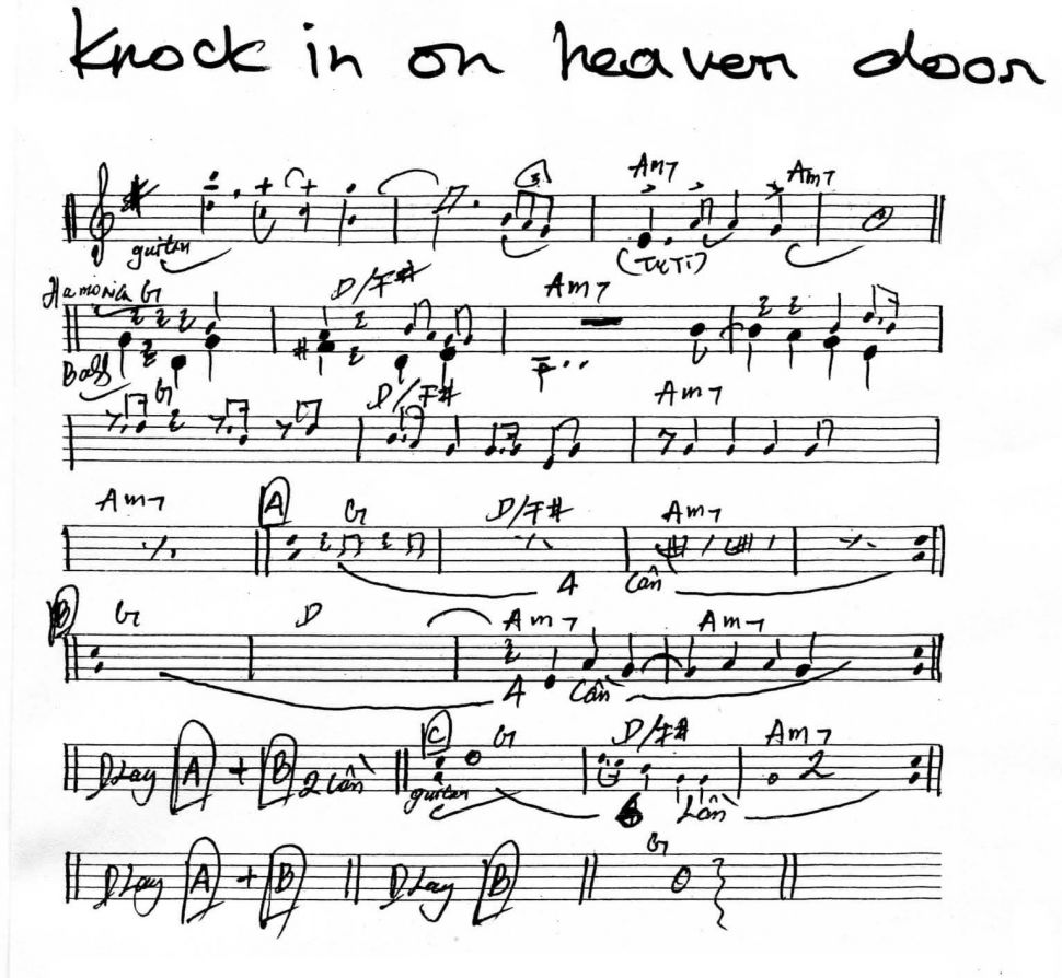 knock in on heaver door sheet