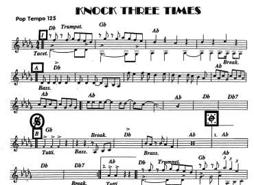 Knock three times sheet
