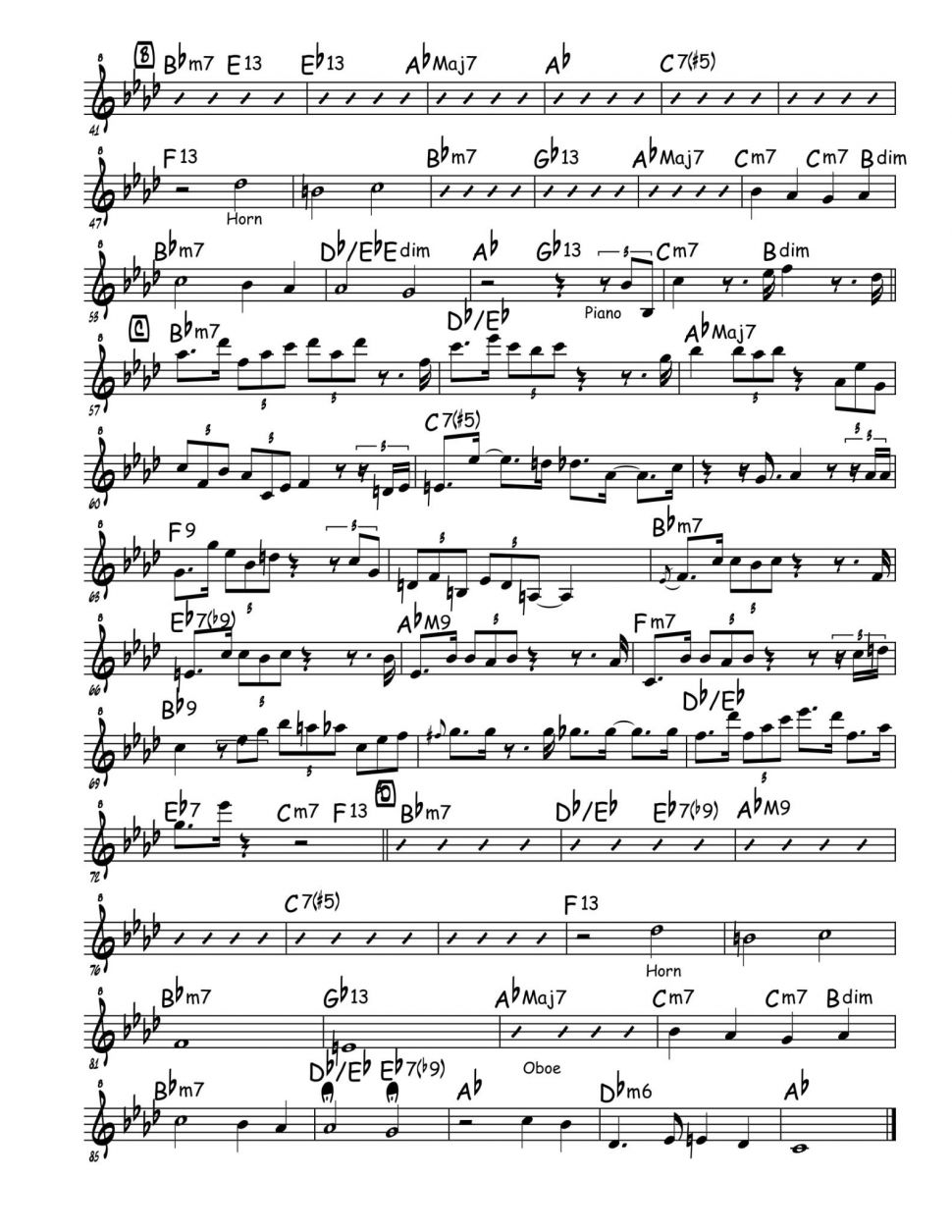 Picture Of You sheet