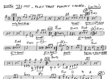 Play That Funky Music sheet