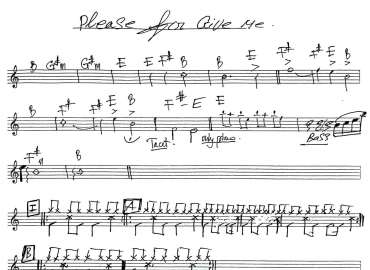 Please For Give Me sheet