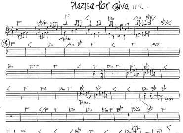 Please For Give sheet