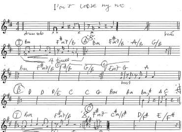 Pon't Loose My No sheet