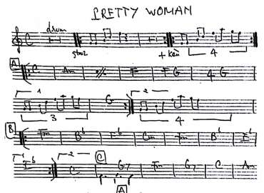 Pretty Woman sheet