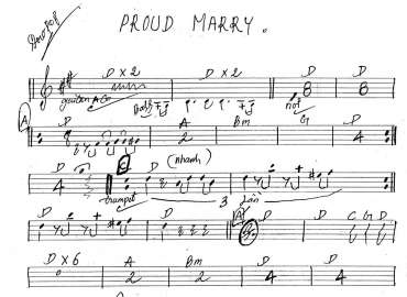 Proud Mary sheet