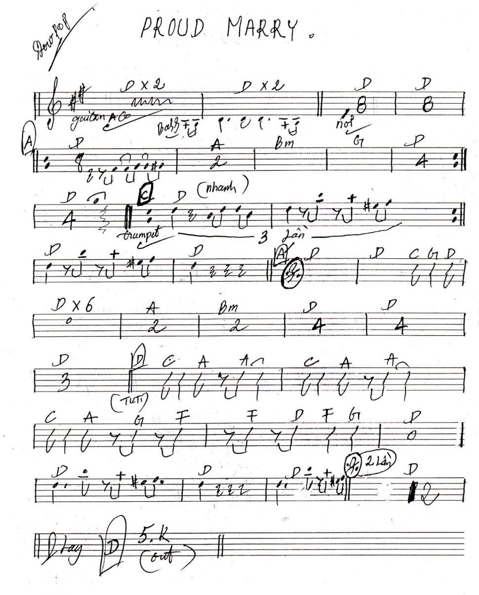 Proud Mary sheet