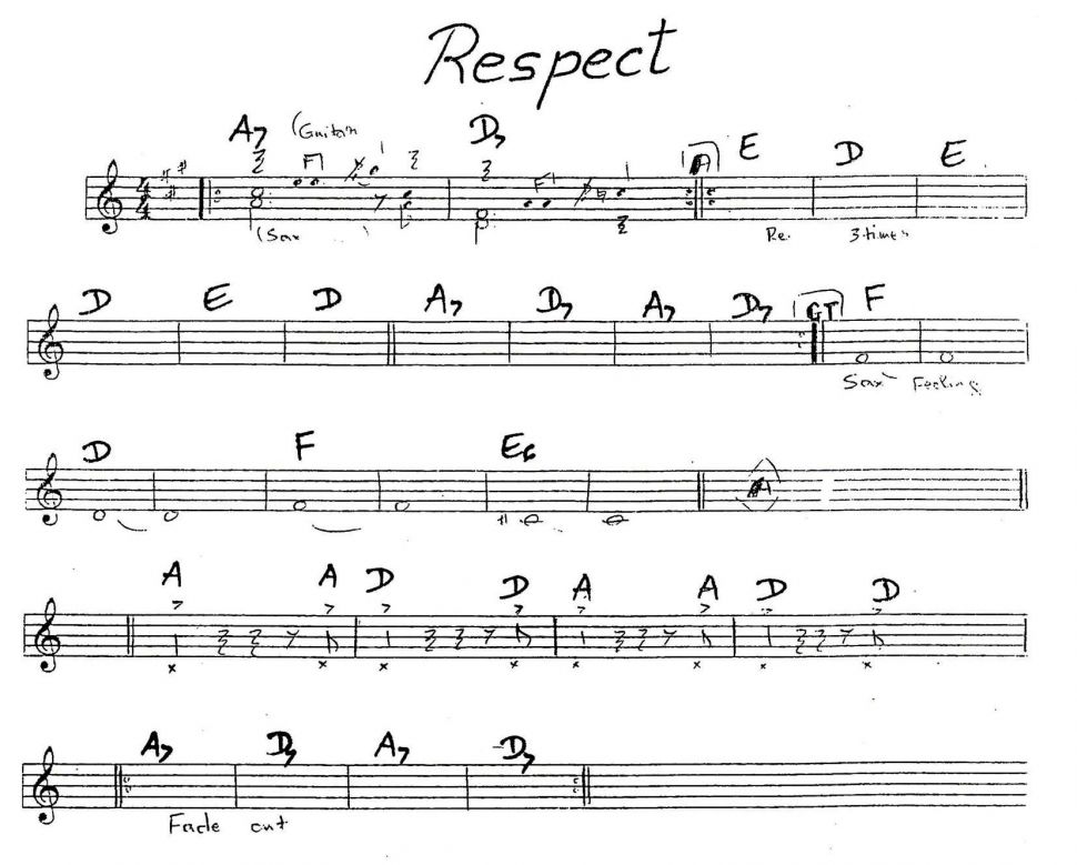 Respect sheet