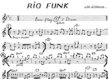 Rio Funk sheet