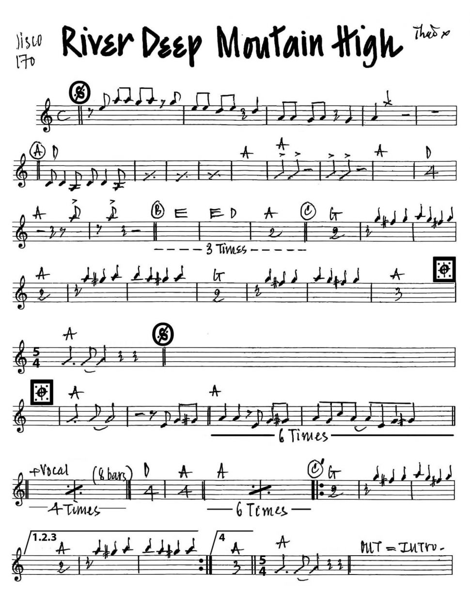 River Deep Moutain High sheet