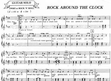 Rock Around The Clock sheet