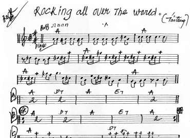 Rocking All Over The World sheet 