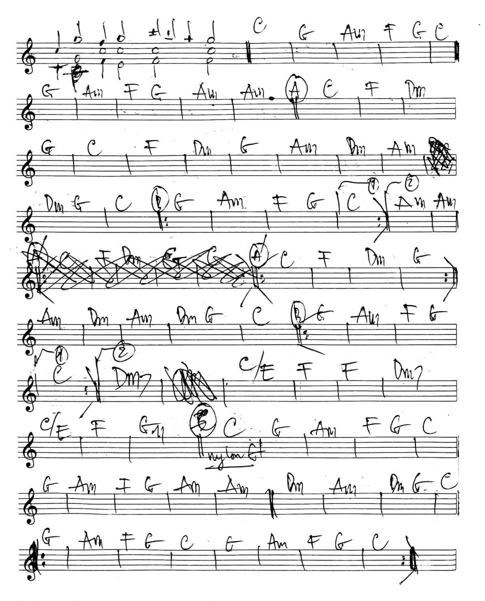 Rolling In The Deep sheet