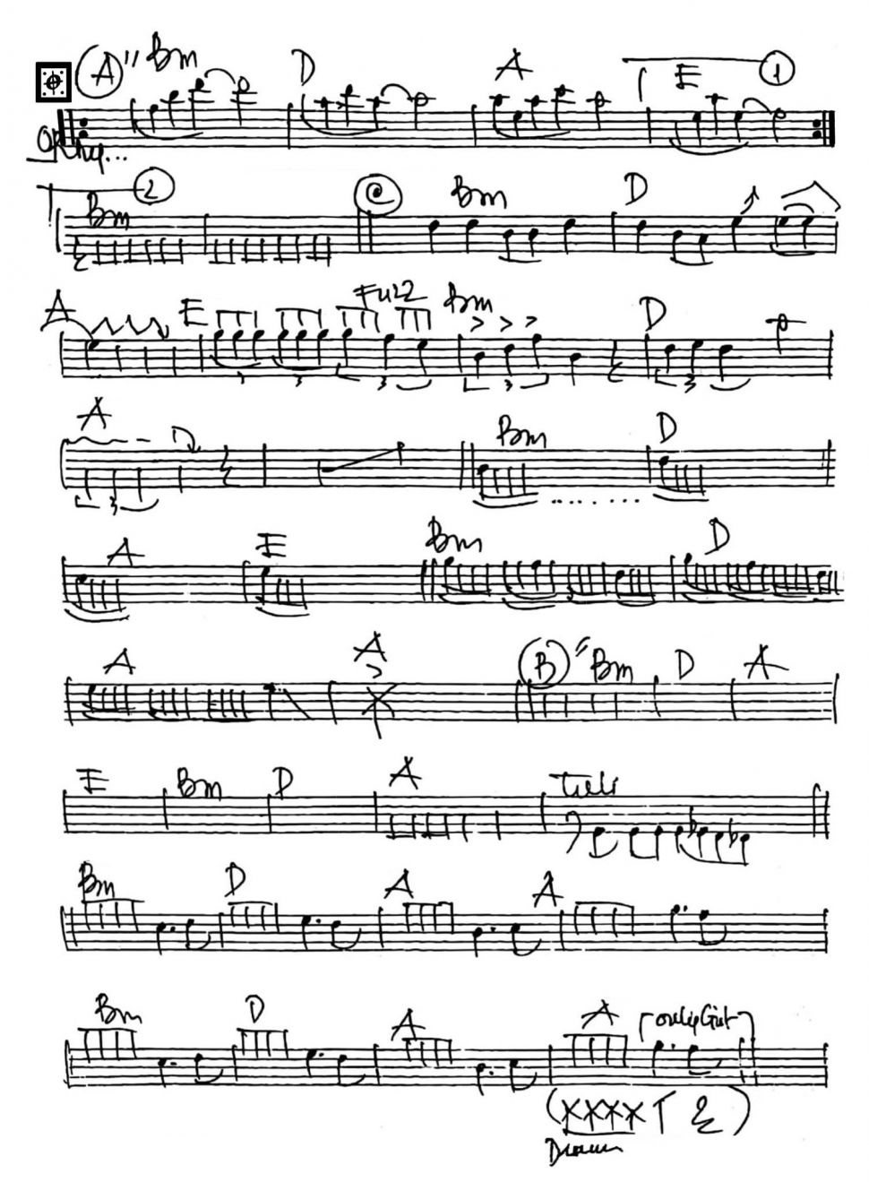 Rolling In The Deep sheet