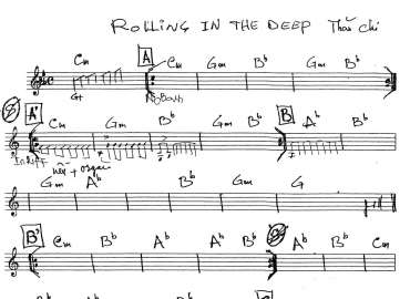 Rolling In The Deep sheet