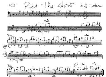 Run The Show sheet