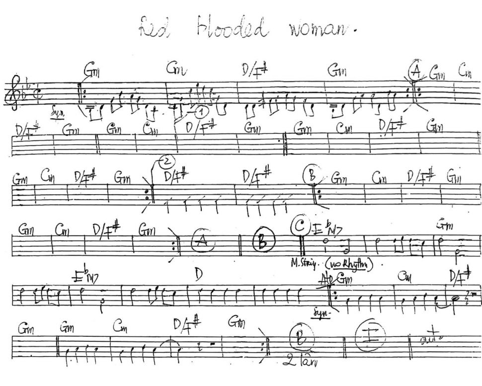 Red Hooded Woman sheet