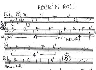 Rock'n Roll sheet