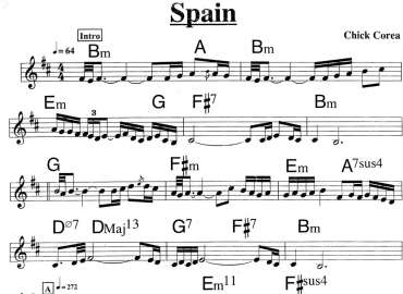 Spain sheet