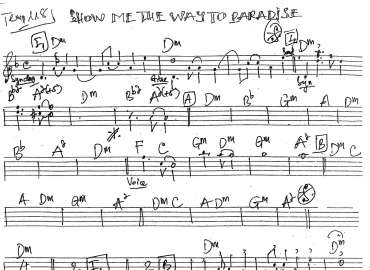 Show Me The Way To Paradise sheet