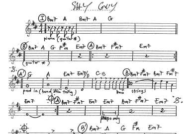 Shy Guy sheet