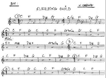 Sleeping Child sheet