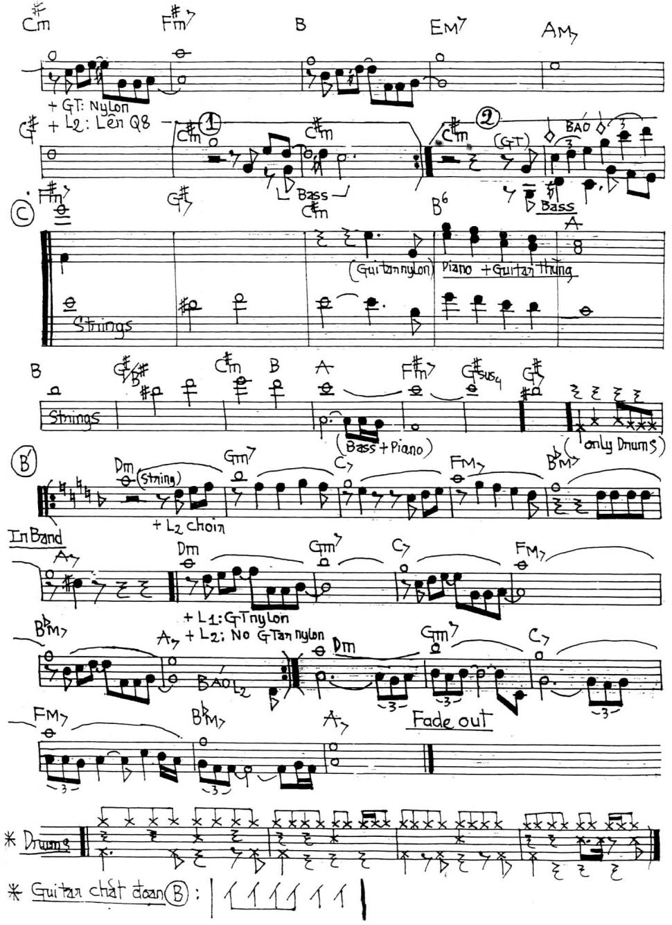 Song Of Free Dom sheet