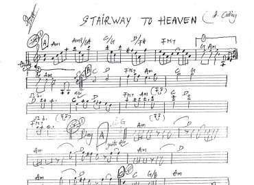 Stairway To Heaven sheet