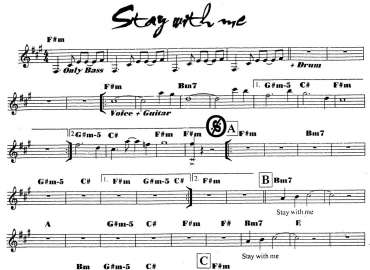 Stay With Me sheet