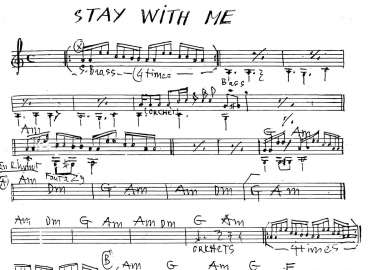 Stay With Me sheet