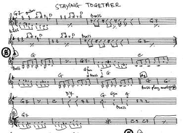 Staying Together sheet