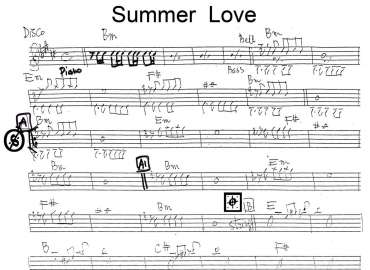 Summer Love sheet