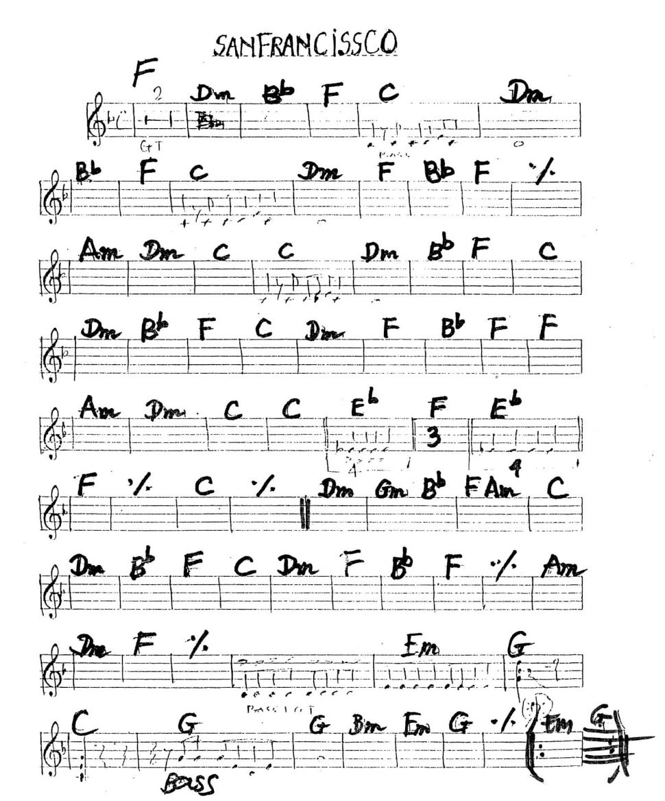 Sen Francissco sheet