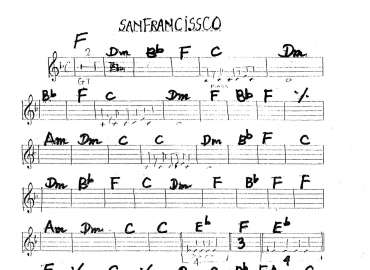 Sen Francissco sheet